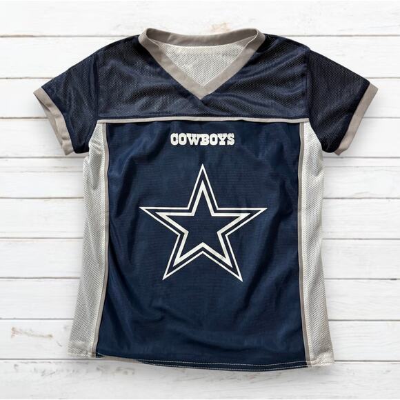 Dallas Cowboys Youth Small Reversible Jersey‎ NFL Flag Football - Picture 1 of 5
